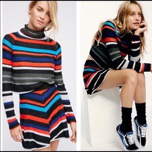 Free People * NWOT* Striped Sweater Set